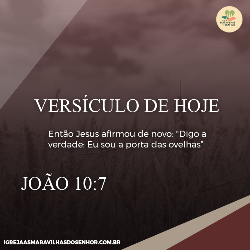 Versículo de Hoje