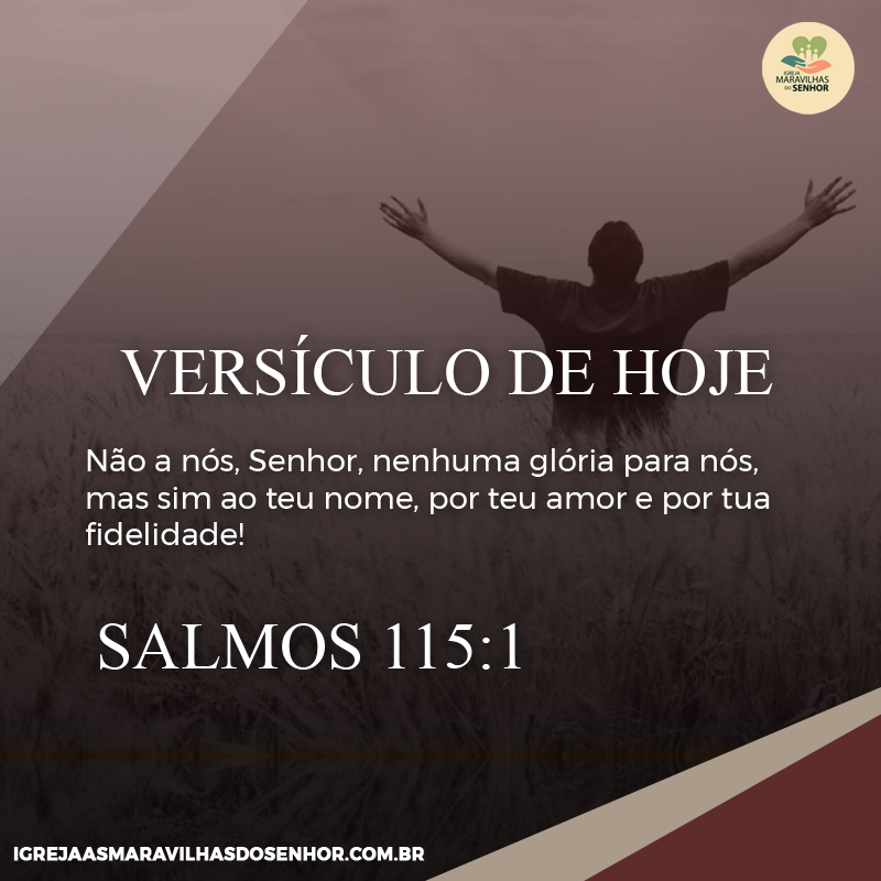 Versículo de Hoje